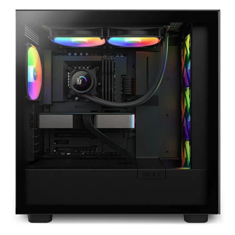Kit Refrigeración Líquida NZXT Kraken 280 RGB LCD Display Negro