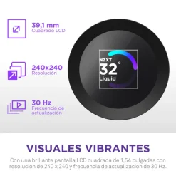 Kit Refrigeración Líquida NZXT Kraken Plus 360 LCD Negro
