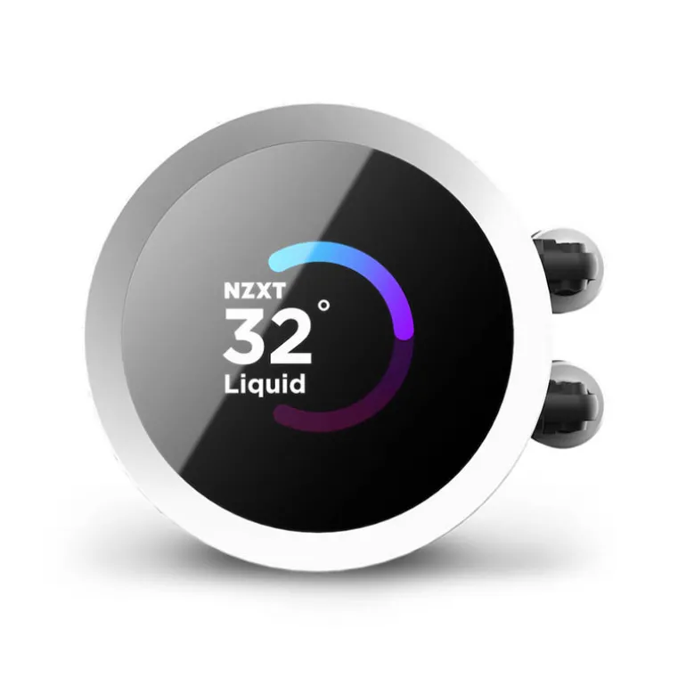 Kit Refrigeración Líquida NZXT Kraken 240 RGB LCD Display Blanco