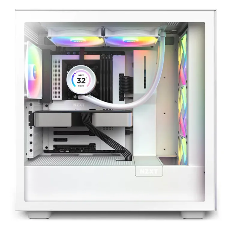 Kit Refrigeración Líquida NZXT Kraken Elite 280 RGB LCD RGB Display Blanco