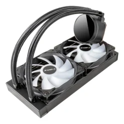 Kit Refrigeración Líquida Unykach Aquastorm 240 Display Temperatura Negro