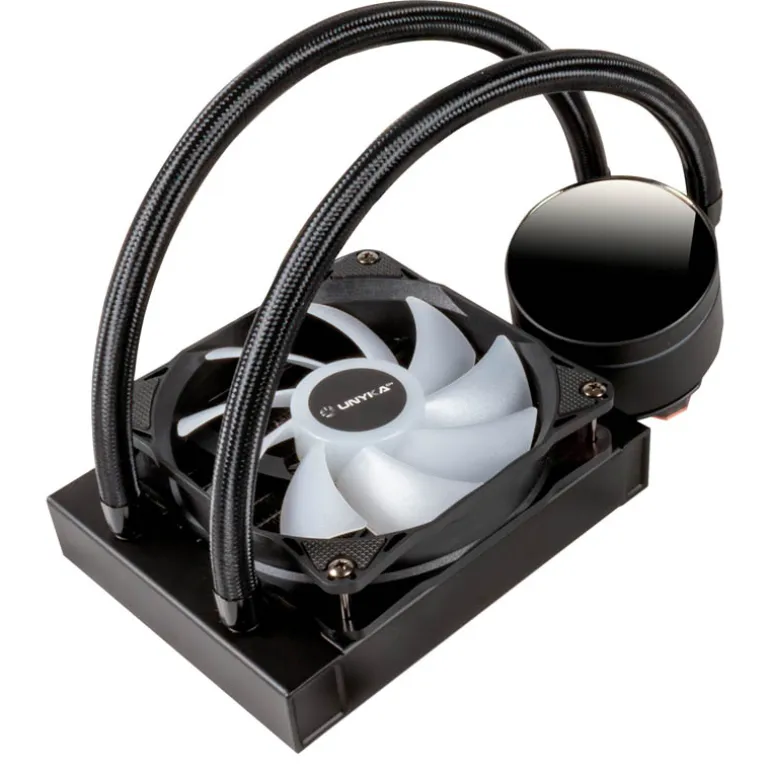 Kit Refrigeración Líquida Unykach Aquastorm 120 Display Temperatura Negro