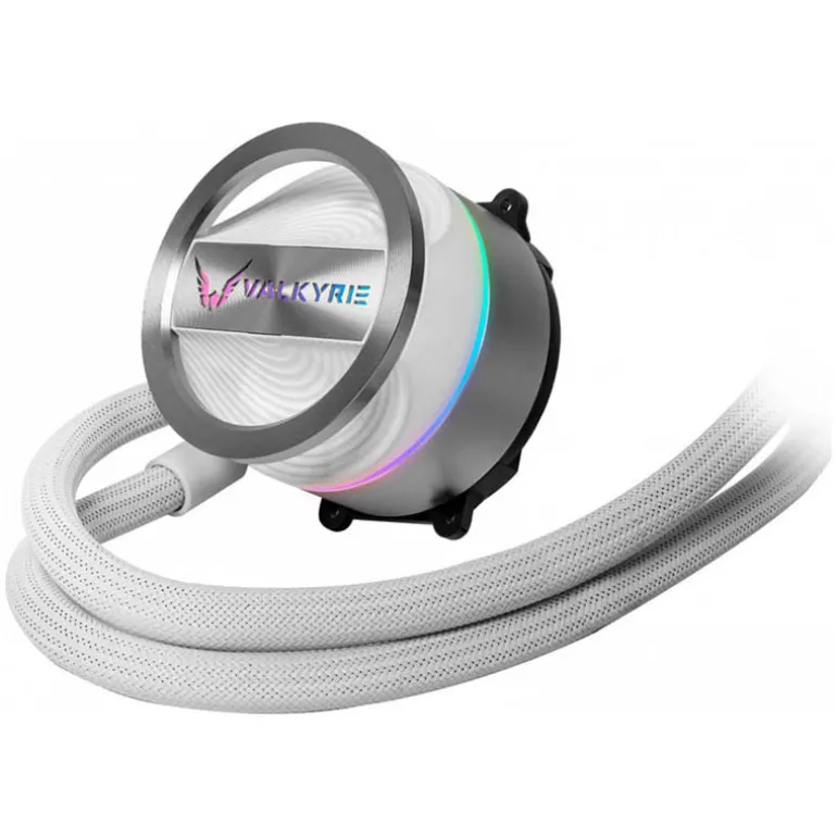 Kit Refrigeración Líquida Valkyrie Dragonfang 240 ARGB Blanco