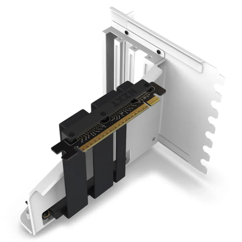 Kit Soporte Vertical NZXT GPU Con Cable Elevador PCIe Blanco