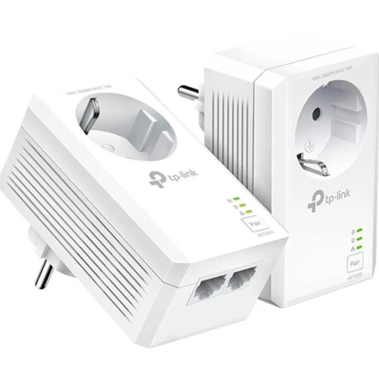 Kit TP-Link AV1000 Adaptadores 2 Puertos Gigabit Con Enchufe