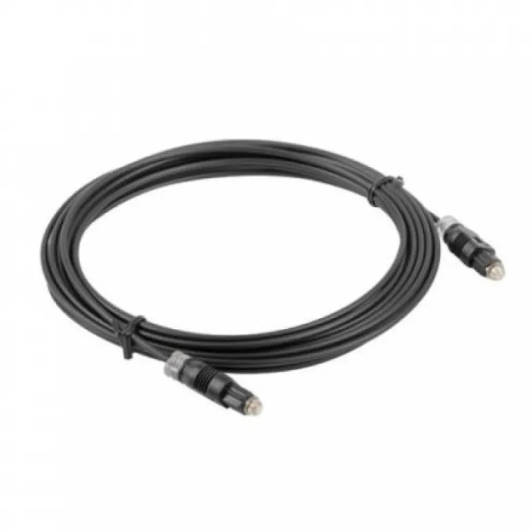 Lanberg Cable Óptico Toslink CA-TOSL 2m Negro - Cable Audio Digital