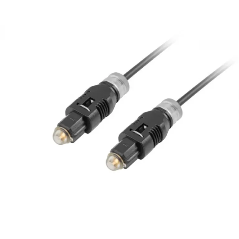 Lanberg Cable Óptico Toslink CA-TOSL 2m Negro - Cable Audio Digital