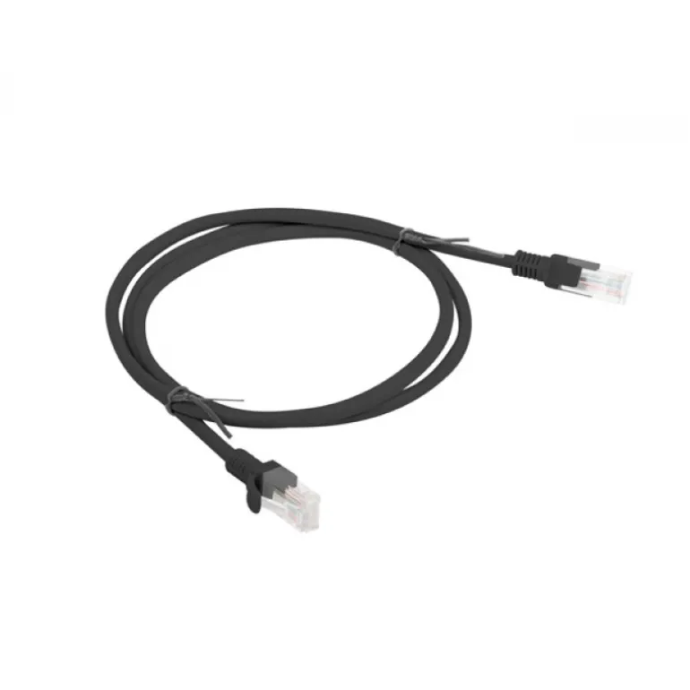 Lanberg PCU5 RJ45 UTP Cat 5E 1m Negro - Cable Red