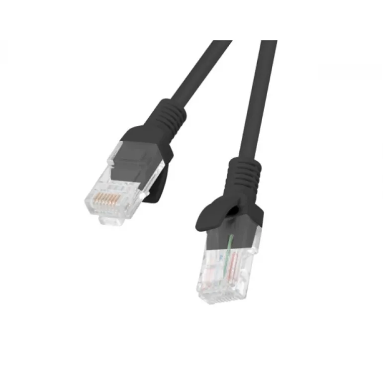 Lanberg PCU5 RJ45 UTP Cat 5E 5m Negro - Cable Red