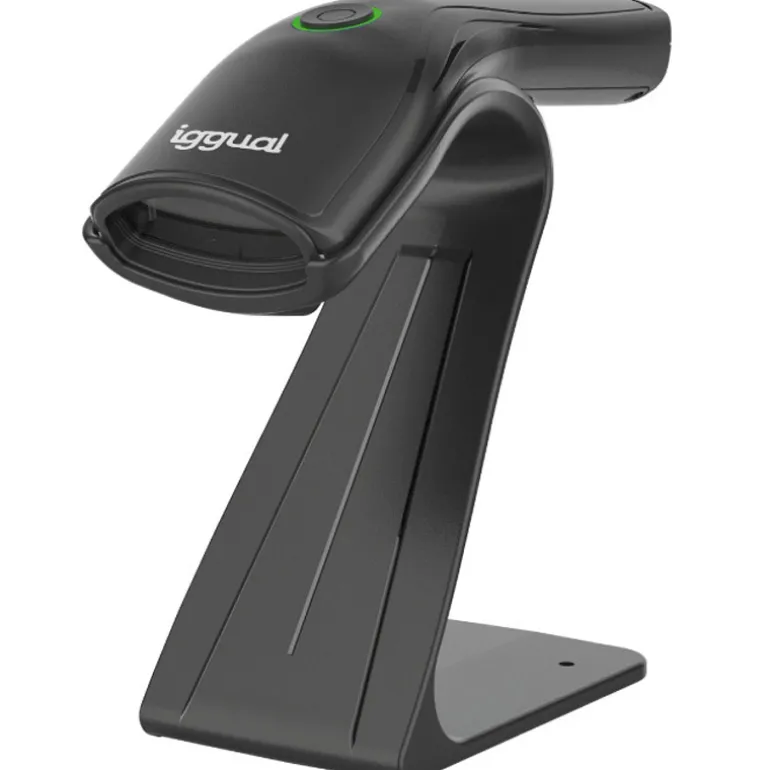 Lector Código Barras iggual L2DUSB-B-AX 2D USB Botón Soporte