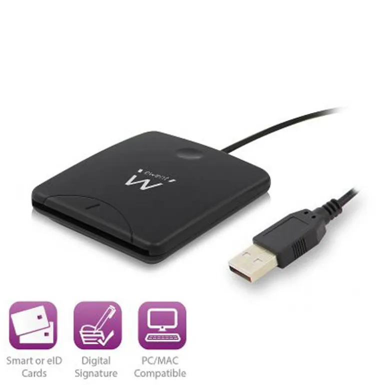 Lector de Tarjetas Ewent EW1052 USB2 DNI