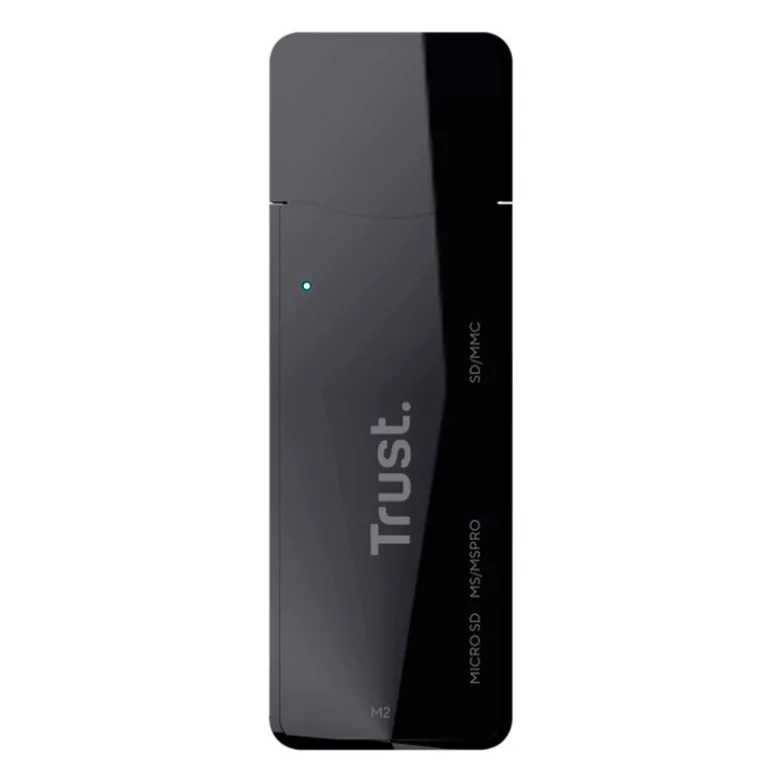 Lector de Tarjetas Trust Nanga Externo USB 3.2 Negro