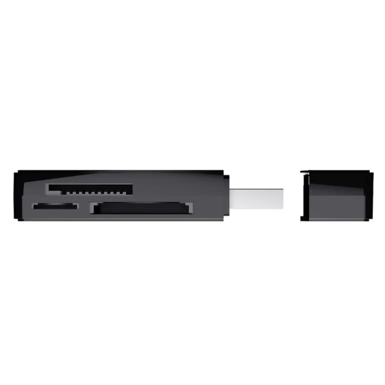 Lector de Tarjetas Trust Nanga Externo USB 3.2 Negro