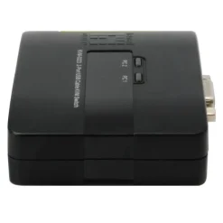 LevelOne KVM 2 Puertos USB + Audio - KVM Switch