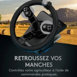 Logitech G Saitek Volante + Pedales