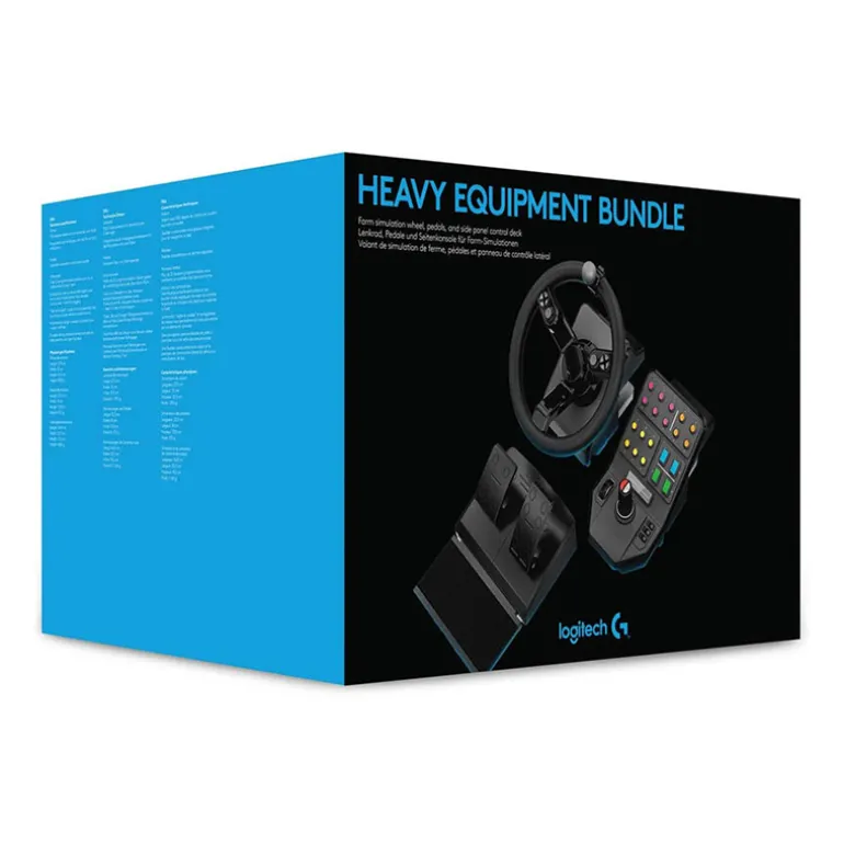 Logitech G Saitek Volante + Pedales