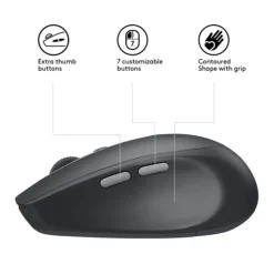 Logitech M590 Inalámbrico 1000 Dpi Grafito - Ratón