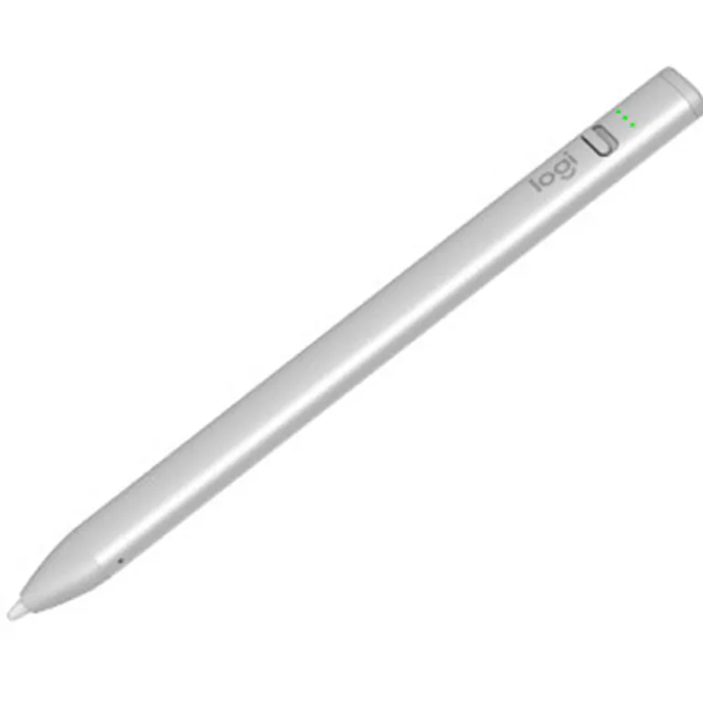 Lápiz Logitech Crayon USB-C Para iPad Plata