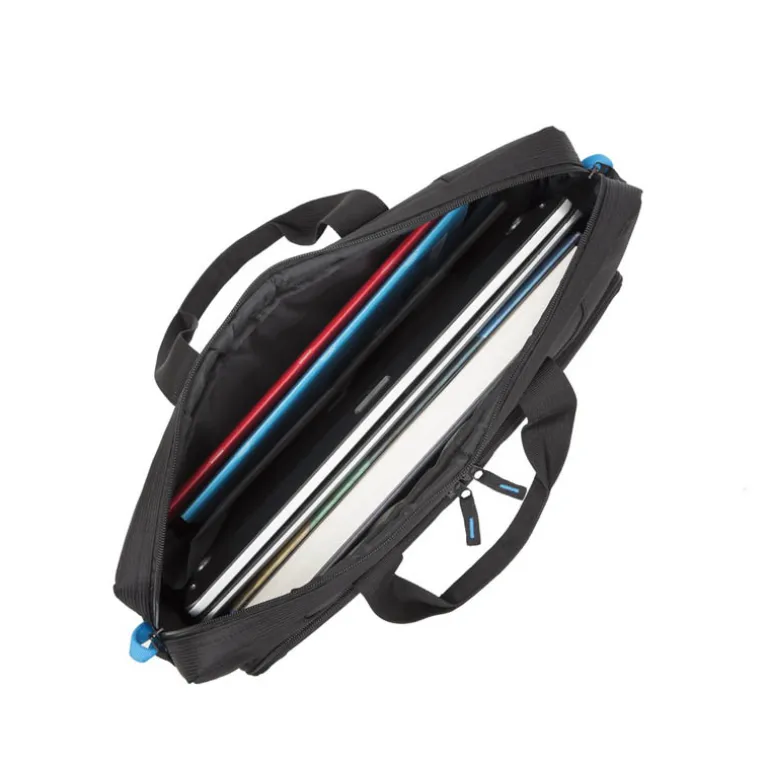Maletín Portátil Rivacase Black Regent II 17.3" Negro