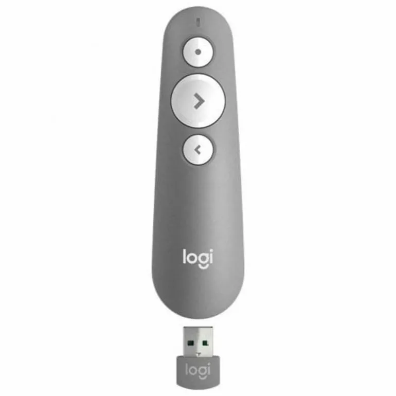 Mando a Distancia Logitech R500s Láser Para Presentaciones Bluetooth Gris