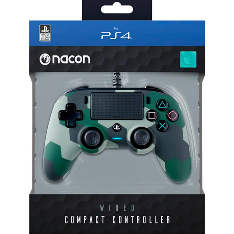 Mando Nacon Oficial PS4 Camuflaje Compact