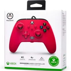 Mando   PowerA Artisan Red Avanzado Para Xbox Series X/S