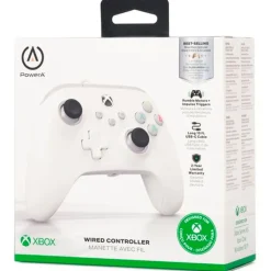 Mando   PowerA Blanco Wired Para Xbox Series X/S