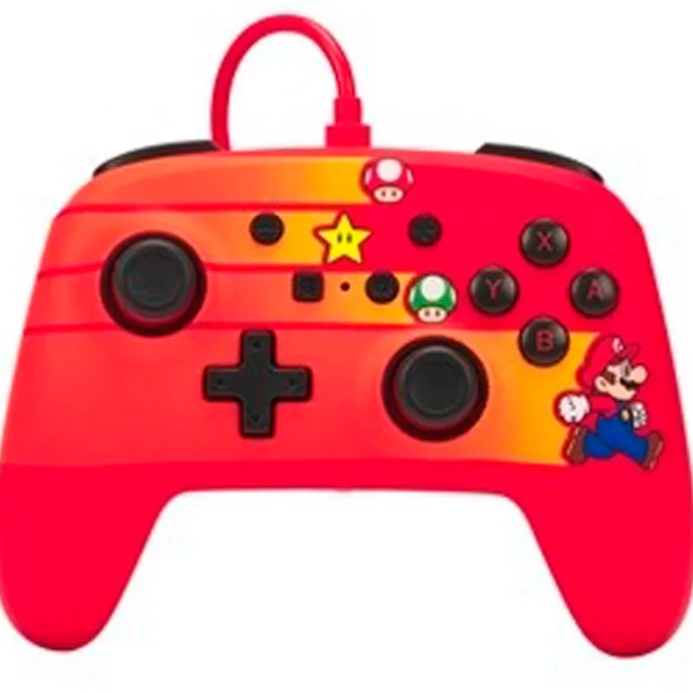 Mando PowerA Mario Speedster Wired Para Nintendo Switch