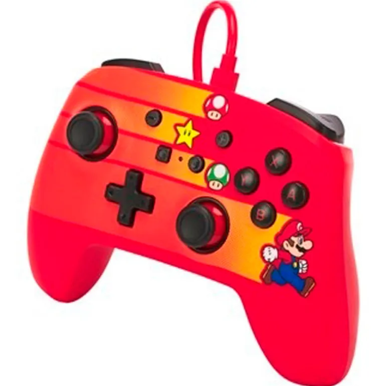 Mando PowerA Mario Speedster Wired Para Nintendo Switch