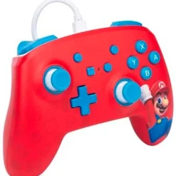 Mando   PowerA Mario Woo-Hoo! Wired Para Nintendo Switch