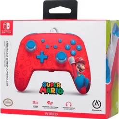 Mando   PowerA Mario Woo-Hoo! Wired Para Nintendo Switch