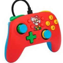 Mando PowerA Nano Mario Medley Wired Para Nintendo Switch