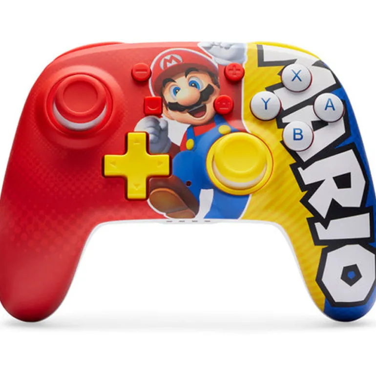 Mando PowerA Nano Mario Victory Wireless Avanzado Para Nintendo Switch
