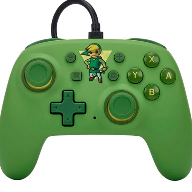 Mando PowerA Nano Toon Link Wired Para Nintendo Switch