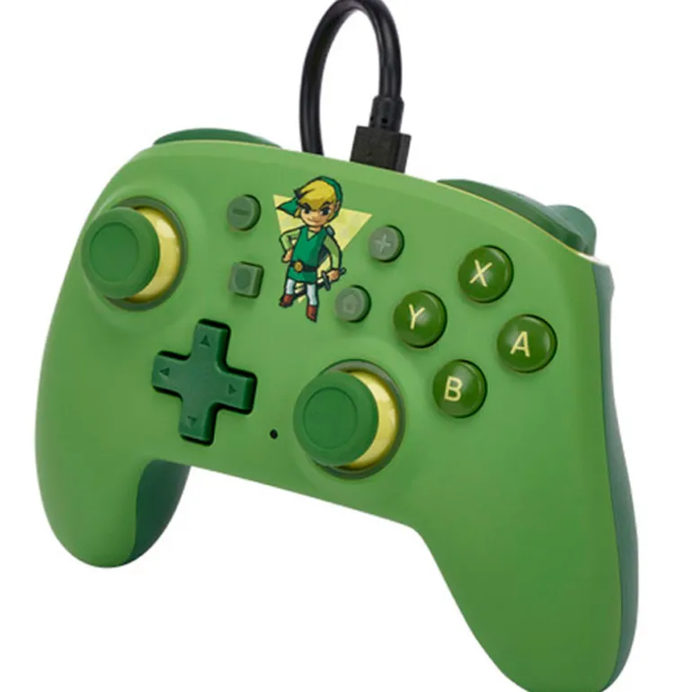 Mando PowerA Nano Toon Link Wired Para Nintendo Switch