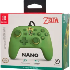 Mando PowerA Nano Toon Link Wired Para Nintendo Switch