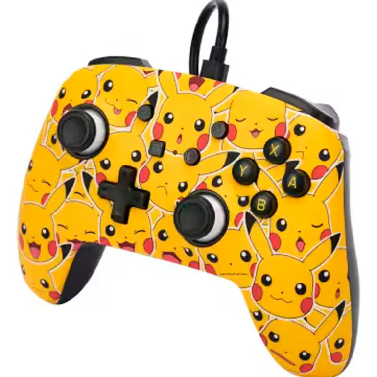 Mando PowerA Pikachu Moods Wired Para Nintendo Switch