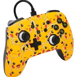 Mando PowerA Pikachu Moods Wired Para Nintendo Switch