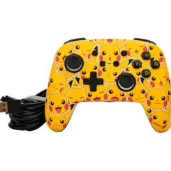 Mando PowerA Pikachu Moods Wired Para Nintendo Switch