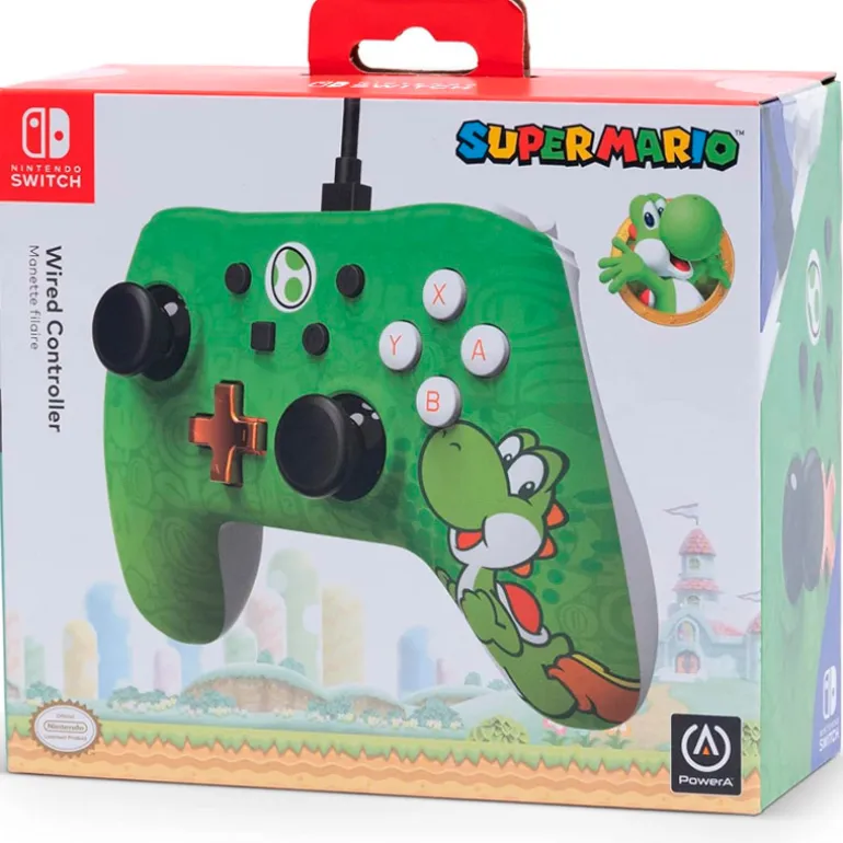 Mando PowerA Yoshi Wired Para Nintendo Switch