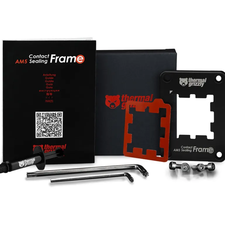 Marco Bloque CPU Thermal Grizzly AM5 Contact & Sealing Frame
