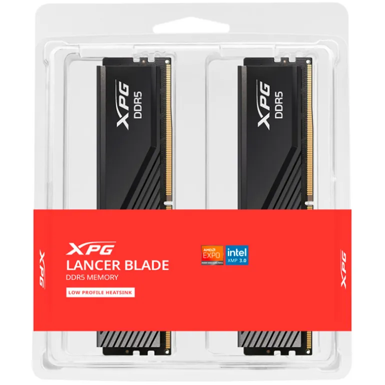 Memoria DDR5 Adata XPG Lancer Blade 32GB 2x16GB 6000MHz CL36 EXPO-XMP Negro