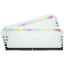 Memoria DDR5 Corsair Dominator Platinum RGB 64GB 2x32GB 5600MHz CL40 Blanco