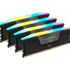 Memoria DDR5 Corsair Vengeance RGB 64GB 4x16GB 6400MHz CL32 XMP Negro
