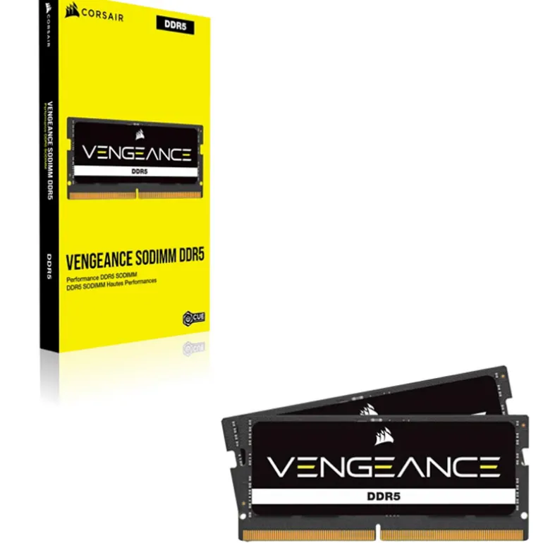 Memoria DDR5 Corsair Vengeance 96GB 2x48GB 5200MHz CL44 SoDIMM