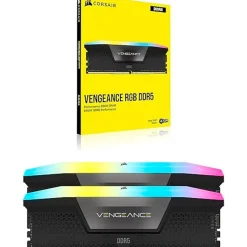 Memoria DDR5 Corsair Vengeance RGB 16GB 2x8GB 5200MHz CL40 XMP Negro
