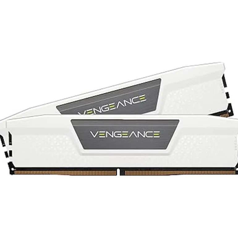 Memoria DDR5 Corsair Vengeance 32GB 2x16GB 6400MHz CL32 EXPO-XMP Blanca