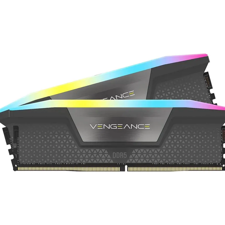 Memoria DDR5 Corsair Vengeance RGB 32GB 2x16GB 6000MHz CL36 EXPO-XMP Gris