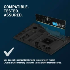 Memoria DDR5 Crucial CT2K16G56C46U5 32GB 2x16GB 5600MHz CL46 XMP