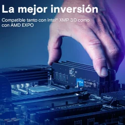 Memoria DDR5 Crucial 8GB 1x8GB 5600MHz CL46 EXPO-XMP